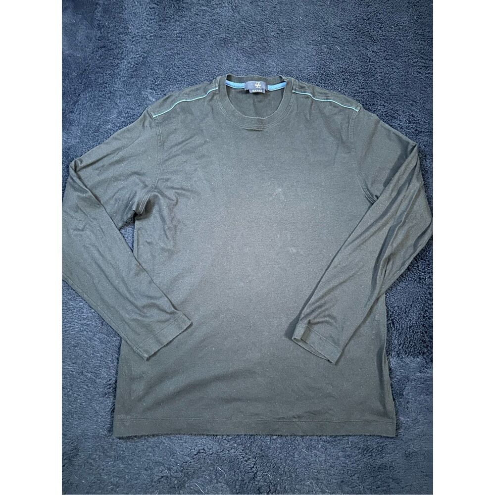 Zegna Sport Longsleeve Shirt Mens Medium Black B27